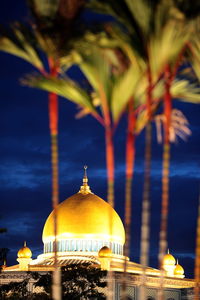 Low angle view of church