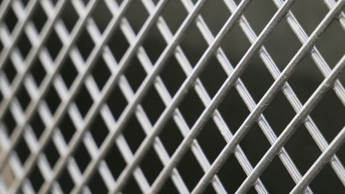 Full frame shot of metal grate