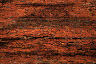 Full frame shot of brick wall