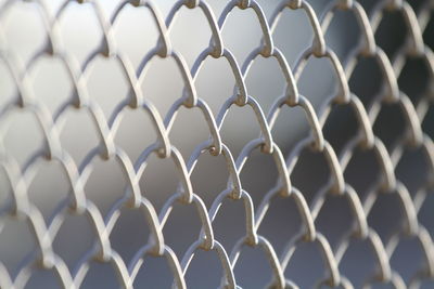 Full frame shot of chainlink fence