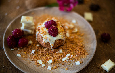 Close-up of cake