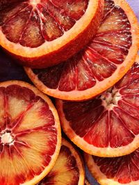 Close-up of orange slices