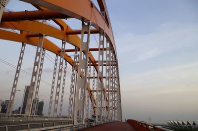 View of ferris wheel against sky