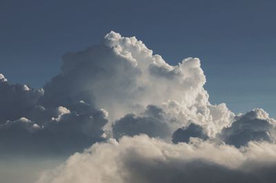 Low angle view of clouds in sky