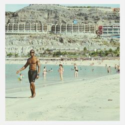 Man standing in park