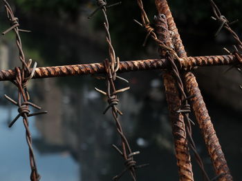 Close-up of rusty metal