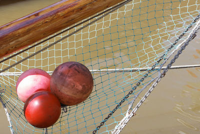 Close-up of  fishnet