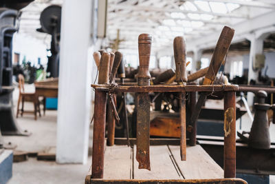 Close-up of rusty metal