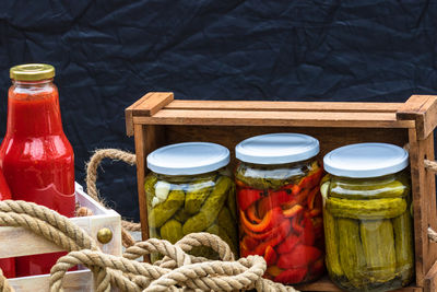 preserved food