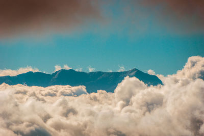 Low angle view of clouds in sky