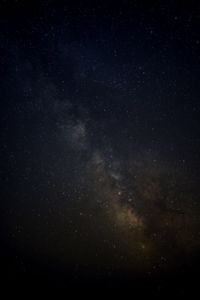 Low angle view of stars in sky