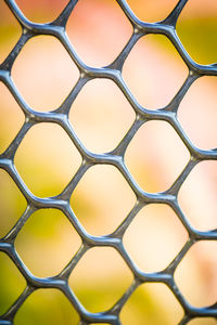 Full frame shot of metal fence