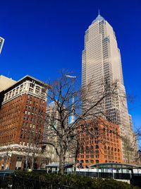 Low angle view of modern building