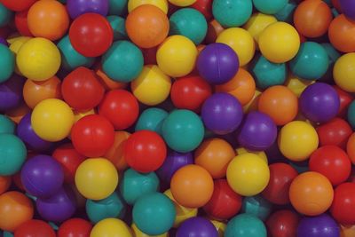 Full frame shot of multi colored candies