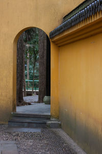 Corridor of building