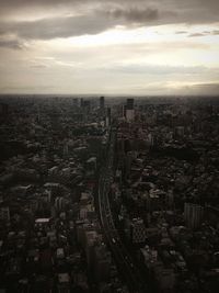 Aerial view of cityscape