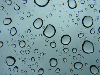 Full frame shot of water drops