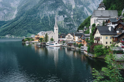 Buildings at waterfront