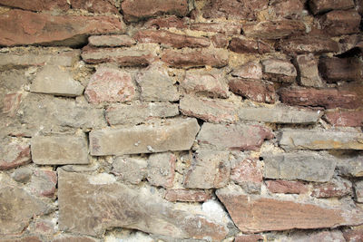 Full frame shot of stone wall