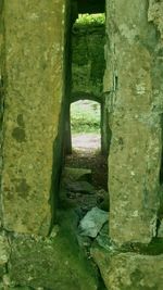 Entrance of old building