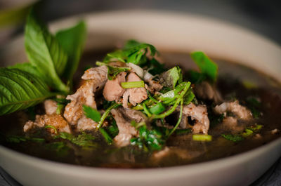 Close-up of food in bowl