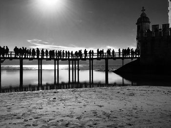 People on beach