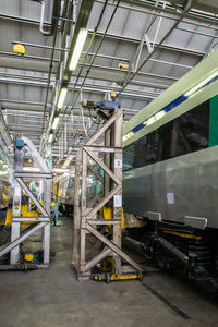 Interior of factory