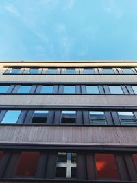 Low angle view of building against sky