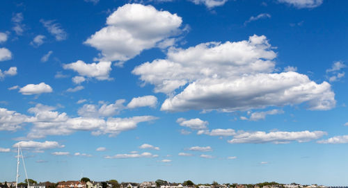 Low angle view of clouds in sky