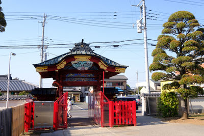 Traditional building against sky