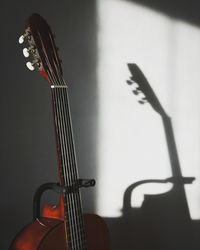 Close-up of guitar