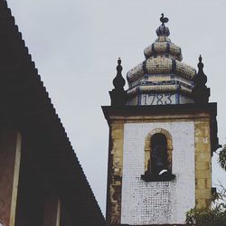 Low angle view of historical building