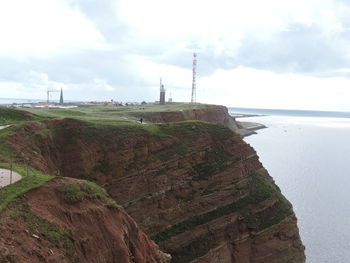 Scenic view of calm sea against sky