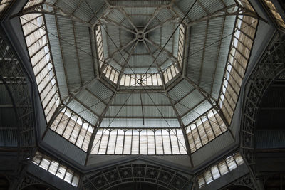 Low angle view of ceiling