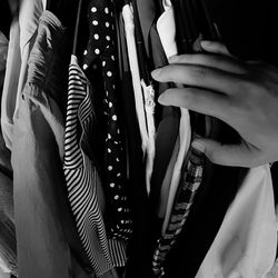 Finding clothes in the closet