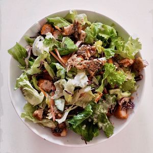 Close-up of salad in plate