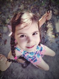 Portrait of a smiling girl