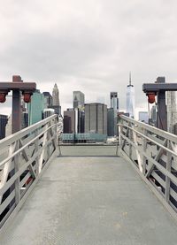 Cityscape against sky