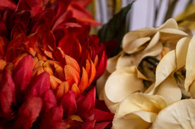 Close-up of rose bouquet