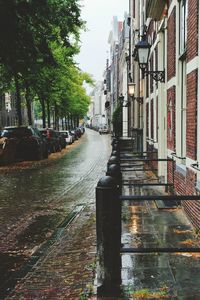 Canal amidst buildings in city