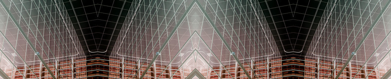 Low angle view of modern building