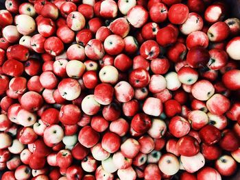 Full frame shot of fruits for sale in market