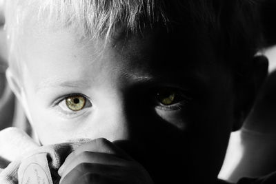 Portrait of young woman