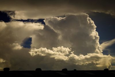 Scenic view of cloudy sky