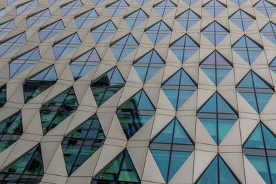 Low angle view of modern building