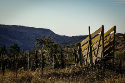 Scenic view of mountains