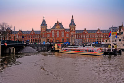 Buildings at waterfront