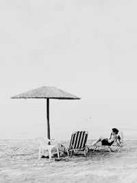 Scenic view of beach