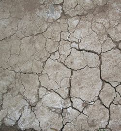 Full frame shot of cracked surface
