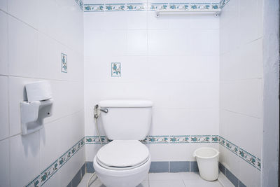 View of white bathroom